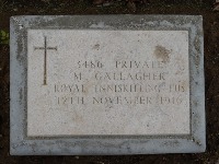 Struma Military Cemetery - Gallagher, M